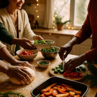 Cuisiner ensemble lors des fêtes : recettes faciles pour moments conviviaux