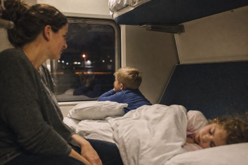 Nos astuces pour voyager en train de nuit avec des enfants