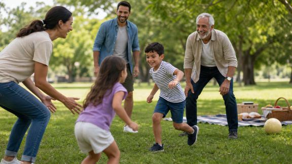 Idées de jeux pour animer un pique-nique familial au parc