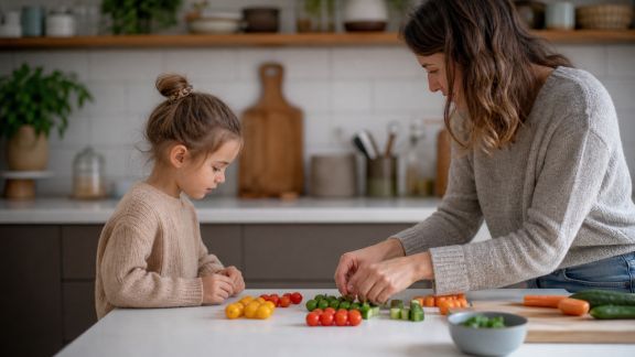 Comment associer cuisine et apprentissage : jeux éducatifs à faire pendant la préparation des repas