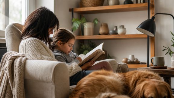 Comment organiser un coin lecture pour tous les âges à la maison
