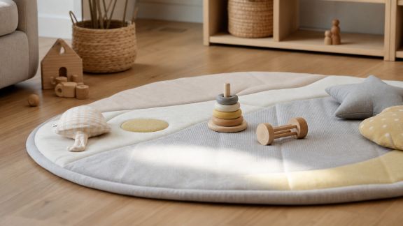 Le choix du tapis d’éveil : critères et astuces pour le stimuler en toute sécurité
