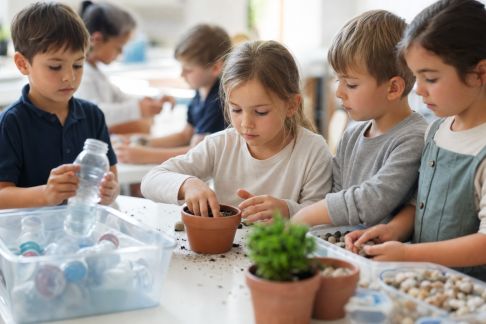 Éveiller à l’écologie dès l’école primaire : projets et idées faciles à mettre en place