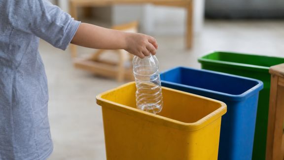 Organiser un coin recyclage accessible et ludique pour les enfants