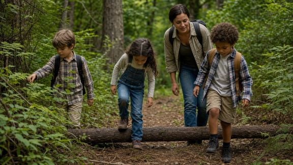 Randonnées en forêt avec enfants : sécurité, jeux et découverte de la nature