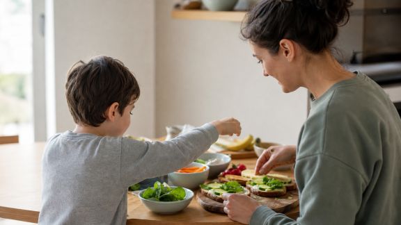 Idées de repas faciles à préparer avec les enfants