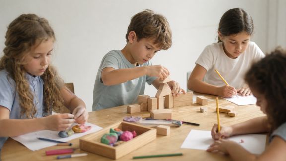 Éveiller la créativité des enfants par des projets éducatifs concrets